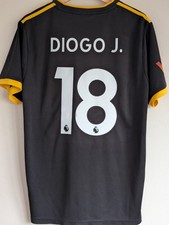 WOLVERHAMPTON WANDERERS 2019 Saintetixx's Shirt #18 Diogo Jota - Large WOLVES