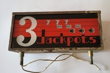 Rare vintage 10" 3 Jackpots