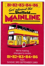 Bus Timetable Leaflet