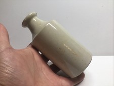 Large Antique Off White Salt