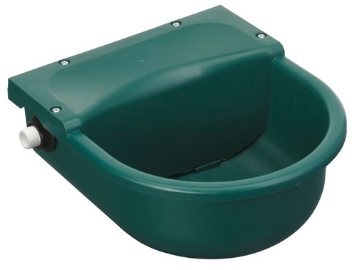 Plastic horse stable - horse, drinker