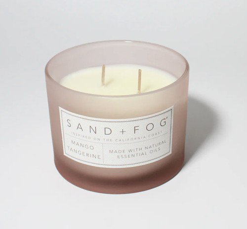 Sand fog double wick candle - double,