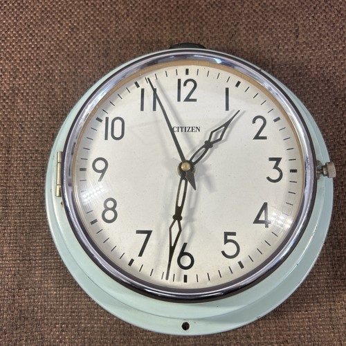 Vintage ships clock citizen - ships,