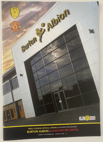 Burton albion manchester - burton, v