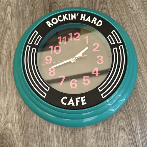 Vintage american diner clock - american,