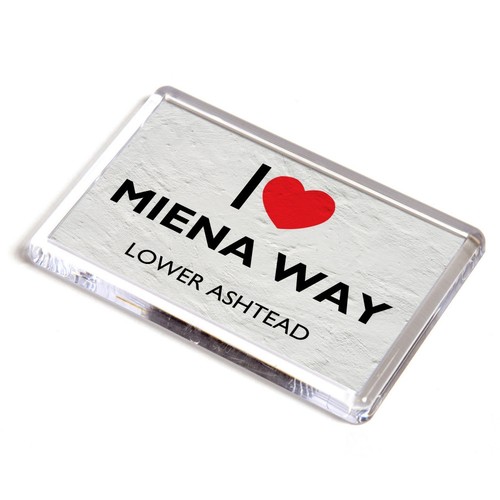 Fridge magnet love miena - fridge,