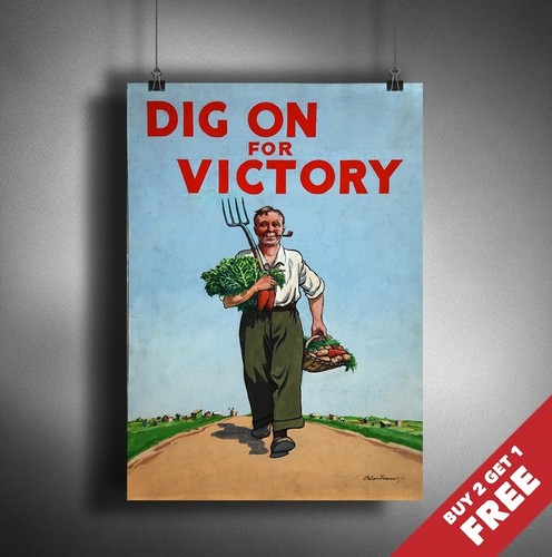 Dig for victory vintage - on,