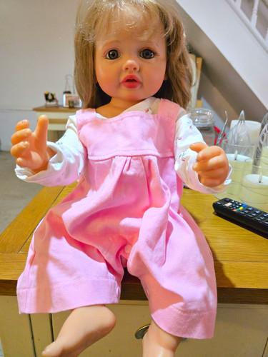 Reborn toddler girl doll - reborn,
