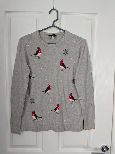 Joules bird robin grey - joules,