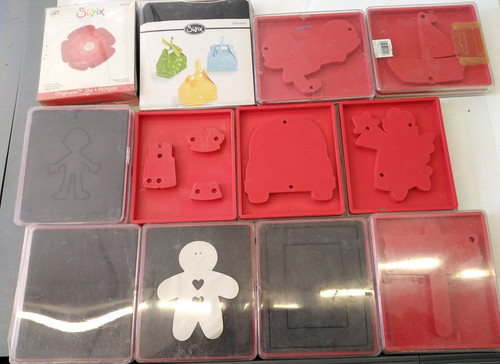 Sizzix cutting dies - x,