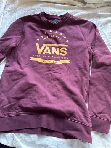Burgundy vans off the - burgundy, wall"