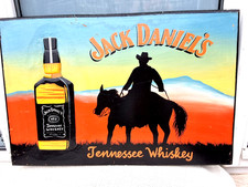 VINTAGE JACK DANIELS TENNESSEE WHISKEY ADVERTISING BILLBOARD