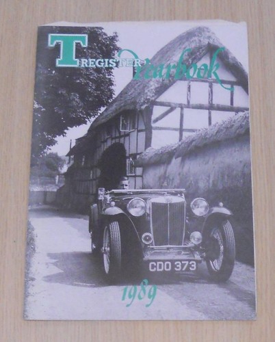 Register yearbook car - register, mg