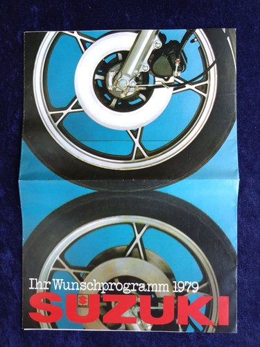 Suzuki programme 1979 - programme, rv