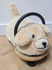 Wheely Bug Plush Yellow Dog