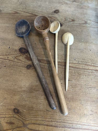 Vintage wooden spoons - vintage,