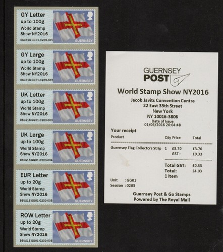 Guernsey flag post - flag, of