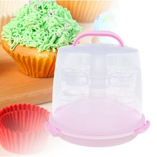 3 Tier Pink Cupcake Holder and