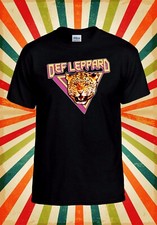 Def Leppard Tour 1983 Cat Rock Band Men Women Unisex Baseball T Shirt Top 2850