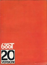 Fiat 600T Vans - 20 versione - Italian text sales brochure
