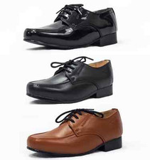 Boys Smart Formal Shoes Black