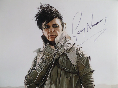Gary numan autographed - gary, a4