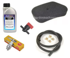 HONDA GV100 HR173 HRB423 HRB475 HRB535 SERVICE KIT  NGK FUEL PIPE AIR FILTER