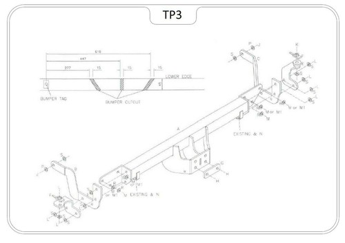 Vauxhall movano towbar - movano, sept