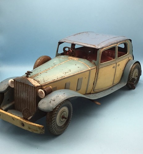 Mettoy rolls royce with lights - mettoy,