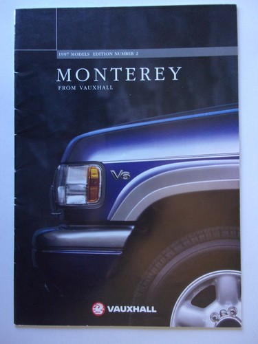 Vauxhall monterey orig - 1997, uk