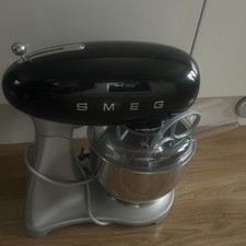 SMEG SMF02BLUK 50's Retro Style Aesthetic Stand Food Mixer - Black