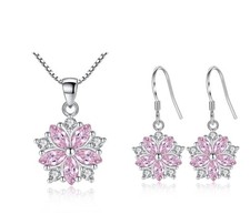 Crystal Snowflake Earrings