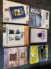 6x Apple Macintosh Manuals for Vintage Retro Classic Macs Original Literature G4