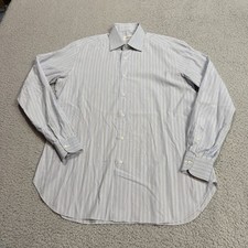 Brioni Shirt Mens 41 16 Blue