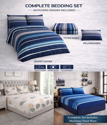 Microfibre leaves stripes - leaves,
