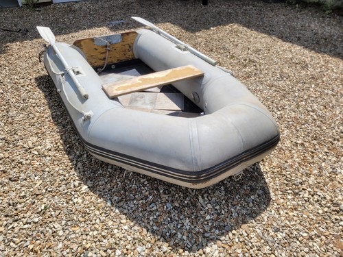 Inflatable rubber dingy - inflatable,