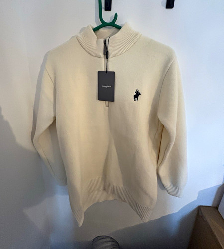 Ralph lauren cream - ralph, quarter-zip