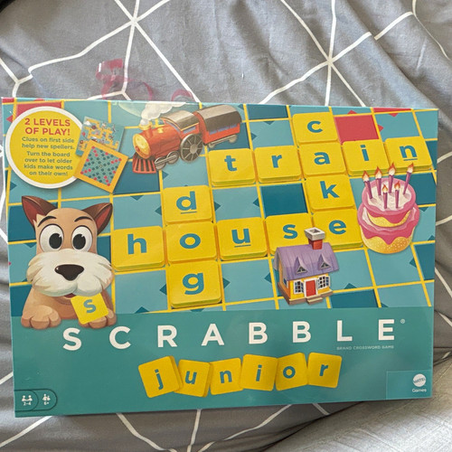 Mattel scrabble junior board - mattel,