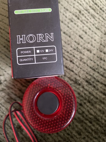 Horn alert siren - alert, light