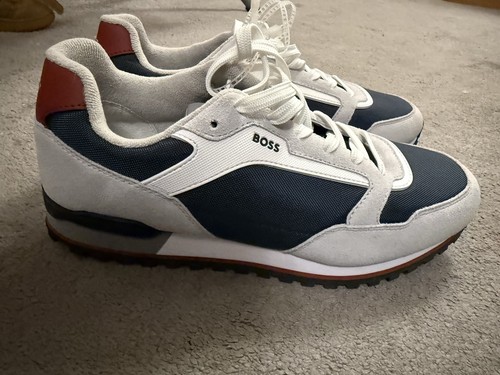 Boss men leather low top - leather,