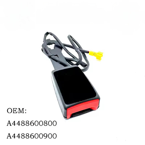 Front seat belt buckle - front,