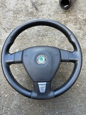 2004-2013 Mk2 Skoda Octavia VRs Steering Wheel and Airbag 3 Spoke