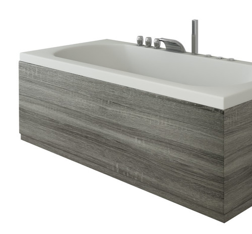 1700 480mm mdf front bath - mdf,
