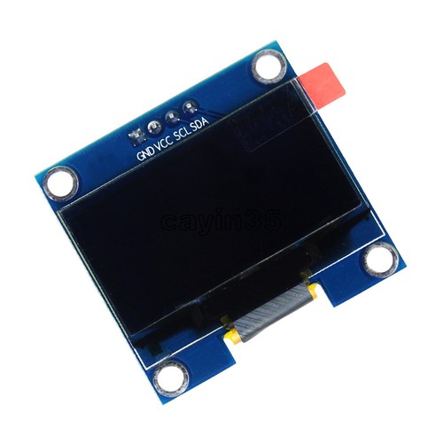 White oled lcd 4pin - white,