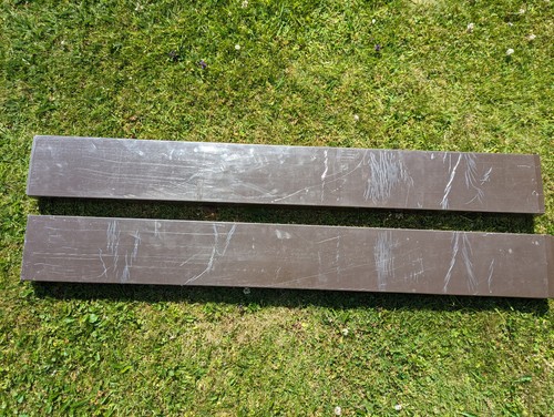 Slotted concrete fence post - slotted,