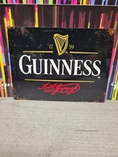 Guinness stout metal - guinness, wall