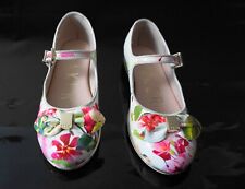 TED BAKER Flora Flat Ballerina - Girls Size UK 12 / EU 30.5 - Multicolor