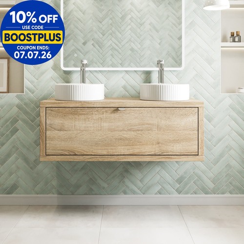 1100mm double countertop - 1100mm,