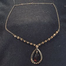 Vintage Diamonte Necklace