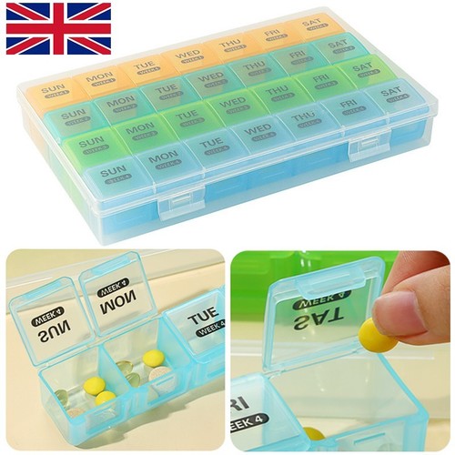 Large monthly pill box - large,